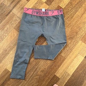 Gymshark Flex Workout Active Leggings Great Condition Grey Pink Large